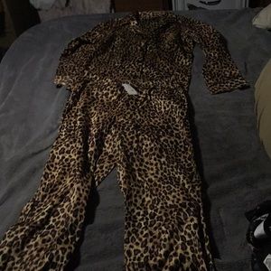 Ralph Lauren cheetah print pajamas  sp